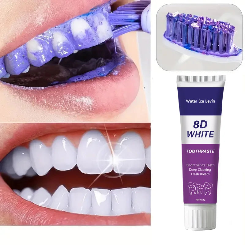 8D Snow Toothpaste – Deep Cleansing, Natural Plant Extracts