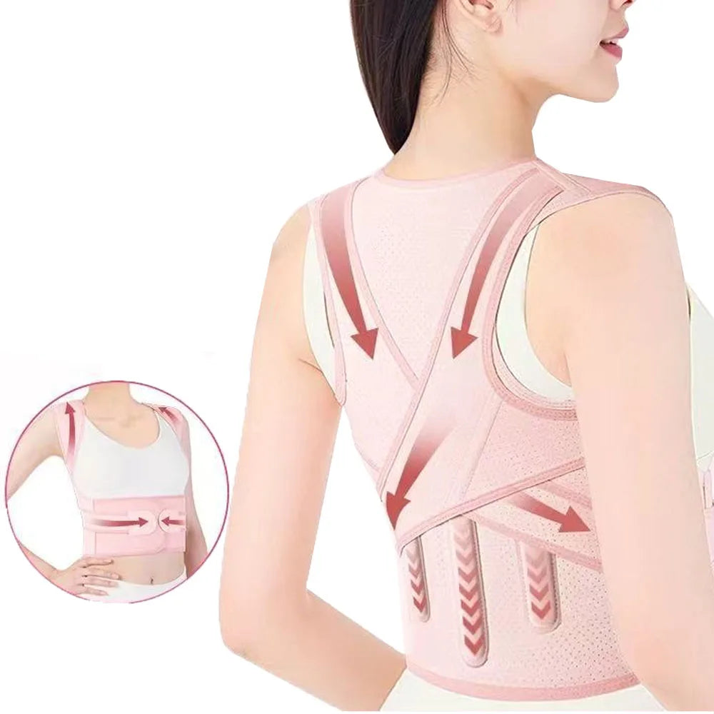 Adjustable Posture Corrector – Back & Shoulder Support Brace