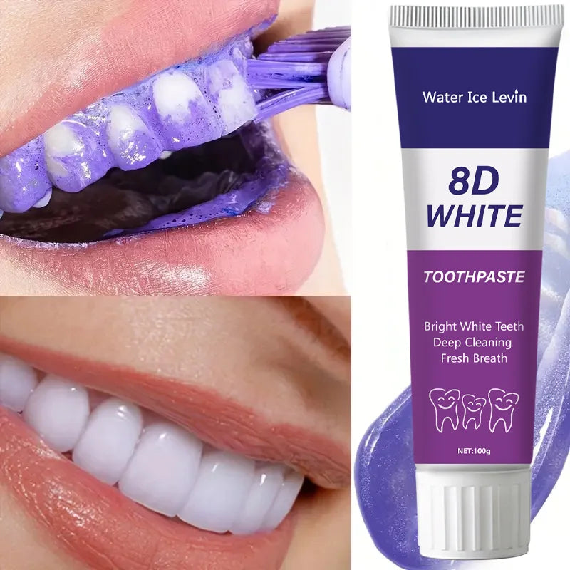 8D Snow Toothpaste – Deep Cleansing, Natural Plant Extracts