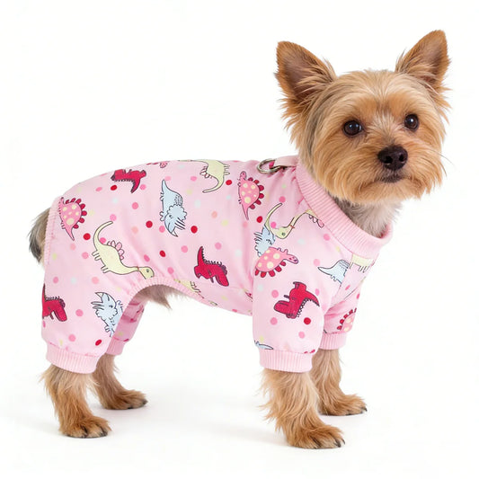 Small Dog Pajamas – Soft Stretch Onesie for Chihuahua & Yorkie