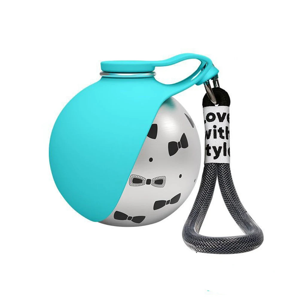 Portable Dog Water Bottle – Leak-Proof Travel Bowl, 285ml