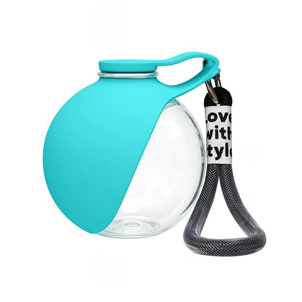 Portable Dog Water Bottle – Leak-Proof Travel Bowl, 285ml