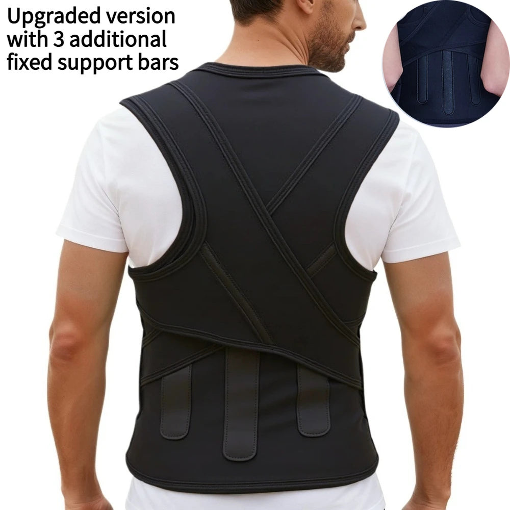 Adjustable Posture Corrector – Back & Shoulder Support Brace