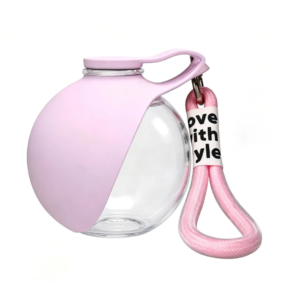 Portable Dog Water Bottle – Leak-Proof Travel Bowl, 285ml